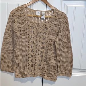 Beige cardigan